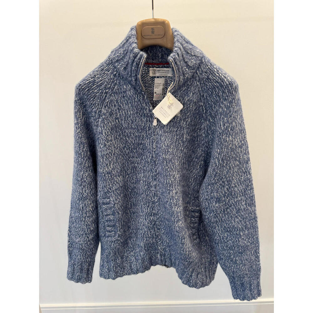 BRAND NEW Brunello Cucinelli Wool-Blend Cardigan Size S